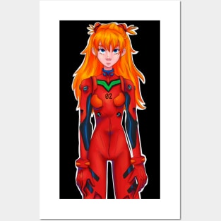 Asuka Langley (Neon Genesis Evangelion) Posters and Art